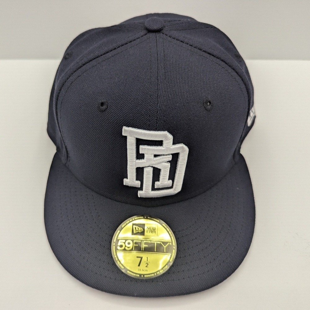 New Era 59FIFTY Dominican Republic World Baseball Classic Hat Navy Fitted 7 1/2 - Picture 7 of 12